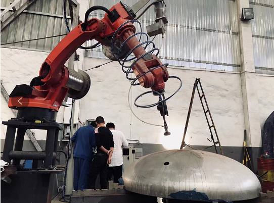 Contrôleur Jet d'eau robotisé intégré pour carreaux de céramique